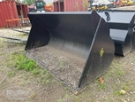 Used Pemberton Bucket in yard,Side of used Bucket,Side of used Pemberton Bucket,Side of Pemberton Attachment